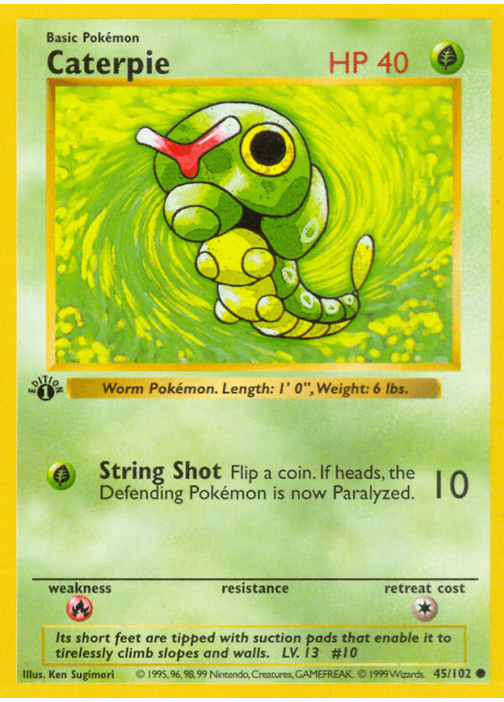 Caterpie (Shadowless)