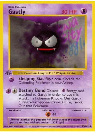 Gastly (Shadowless)