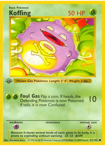 Koffing (1st Edition)