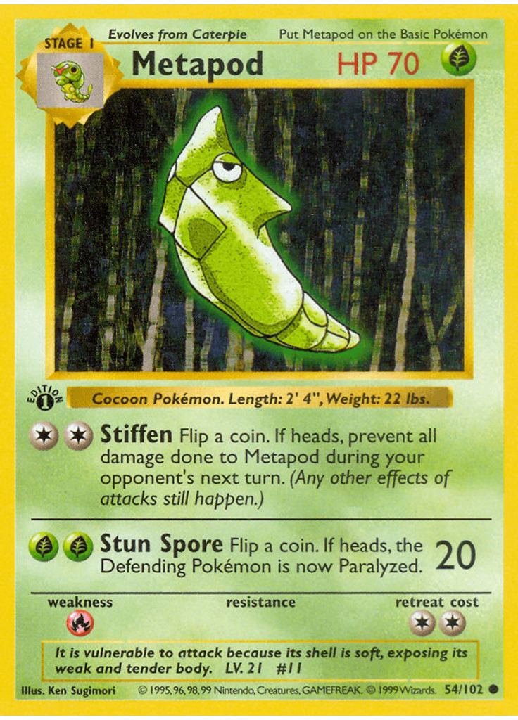 Metapod (Shadowless)