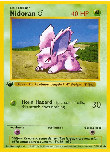 Nidoranâ (Shadowless)