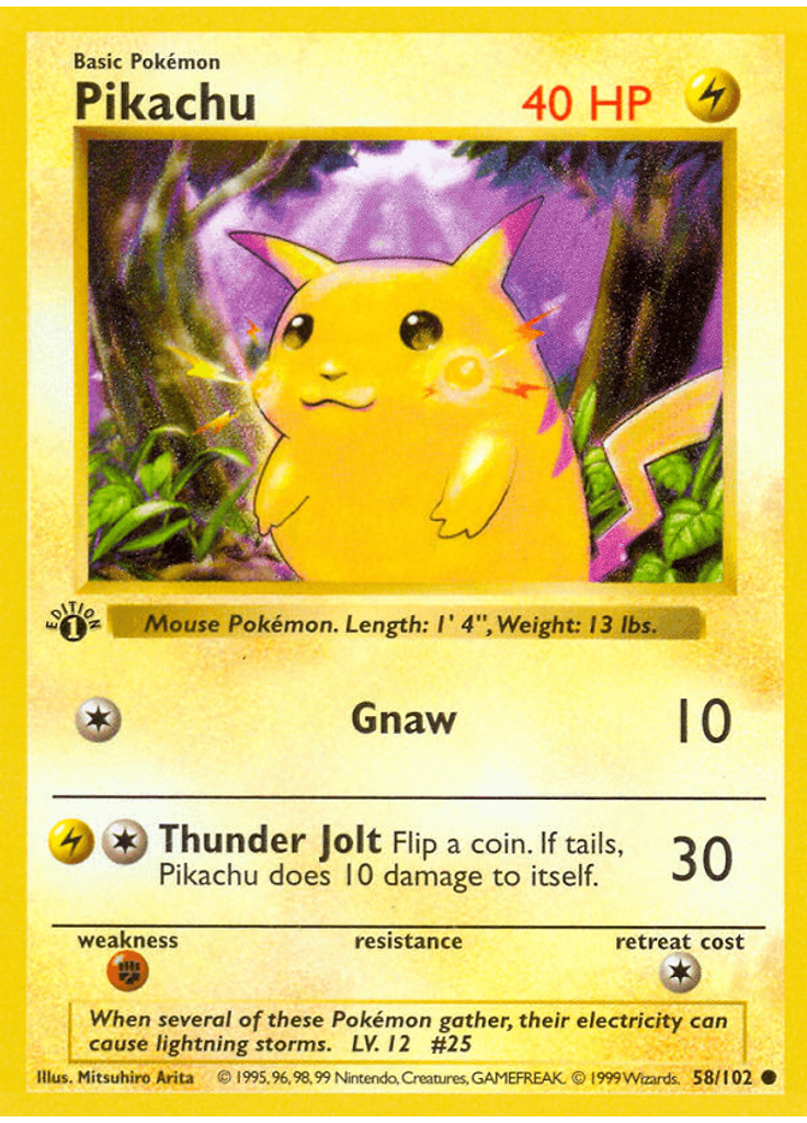 Pikachu (1st Edition)