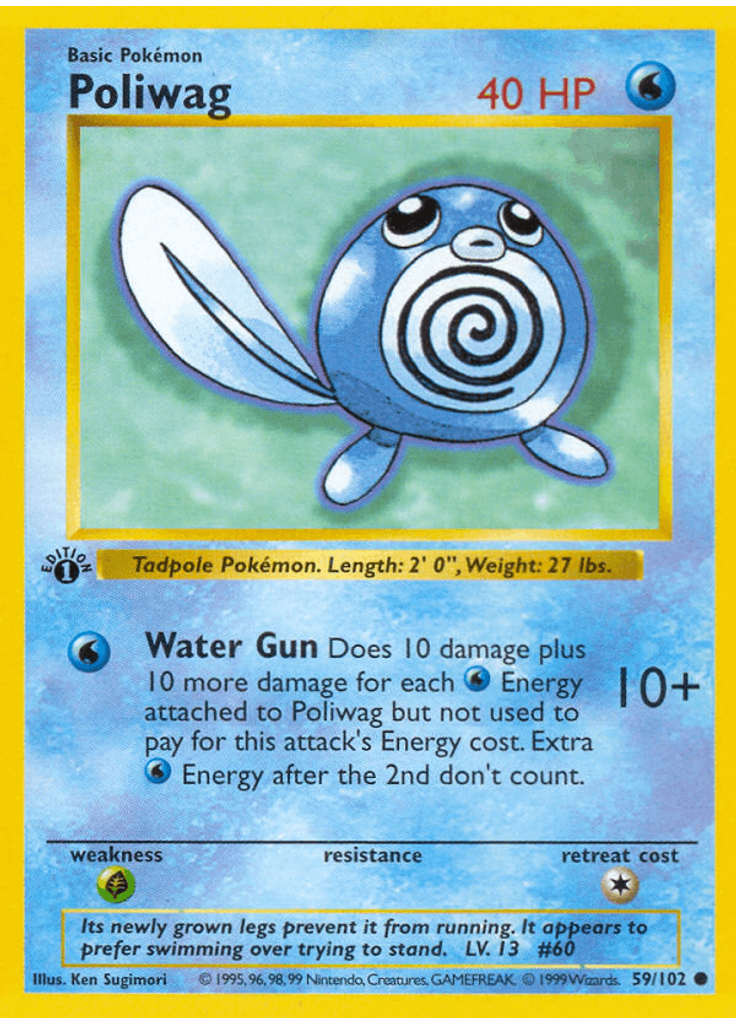 Poliwag (Shadowless)