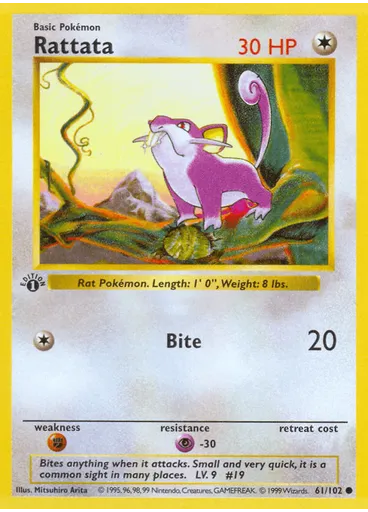 Rattata (1st Edition)