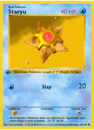 Staryu (1st Edition)