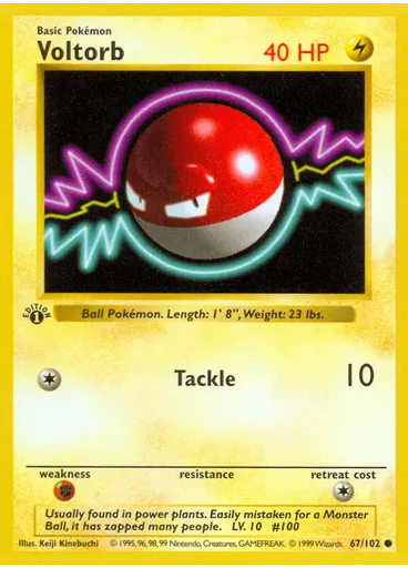 Voltorb (Shadowless)