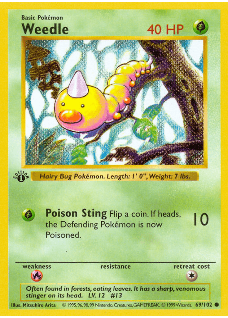 Weedle (Shadowless)