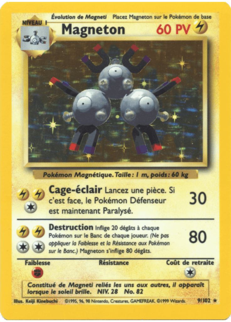 Magneton (1st Edition Holofoil)