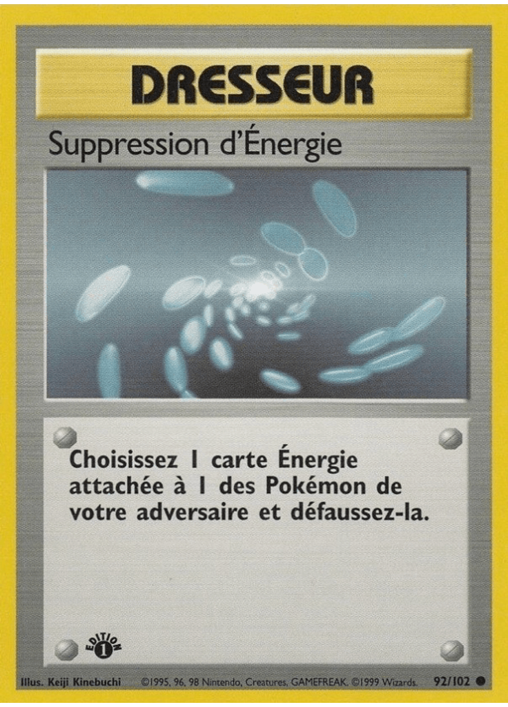 Suppression d'Ãnergie (1st Edition)