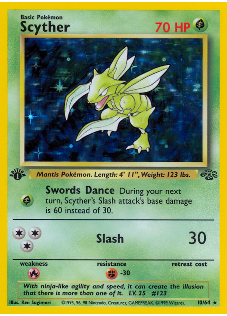 Scyther (1st Edition Holofoil)