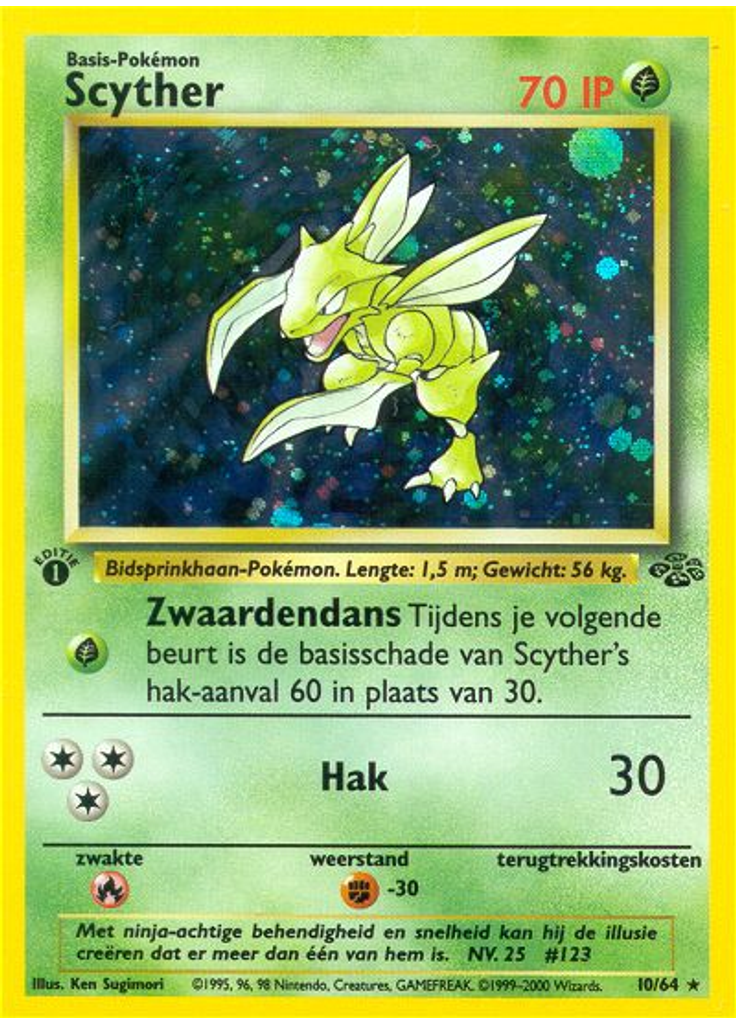 Scyther (1st Edition Holofoil)