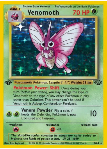 Venomoth (1st Edition Holofoil)