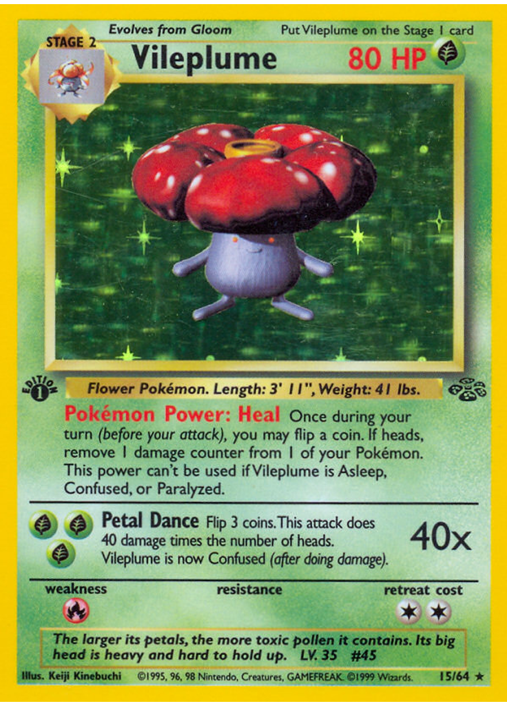 Vileplume (1st Edition Holofoil)