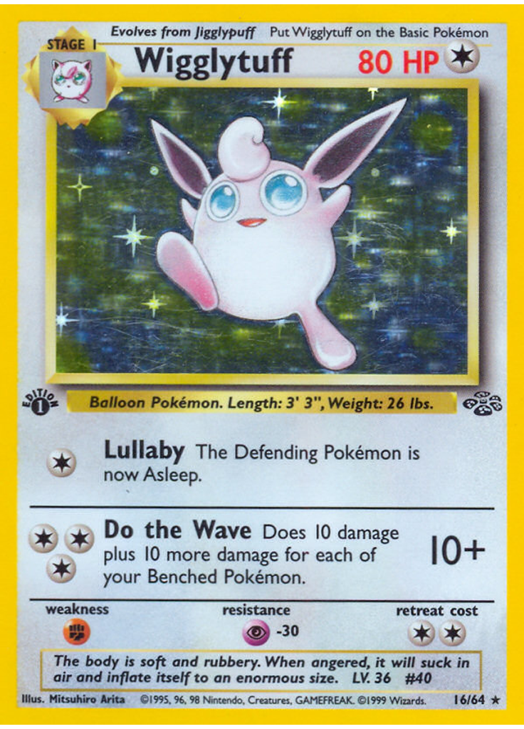 Wigglytuff (1st Edition Holofoil)