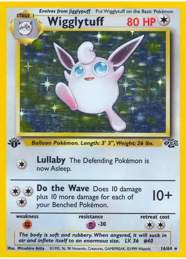 Wigglytuff (1st Edition Holofoil)