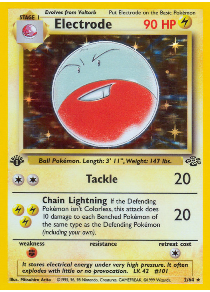 Electrode (1st Edition Holofoil)