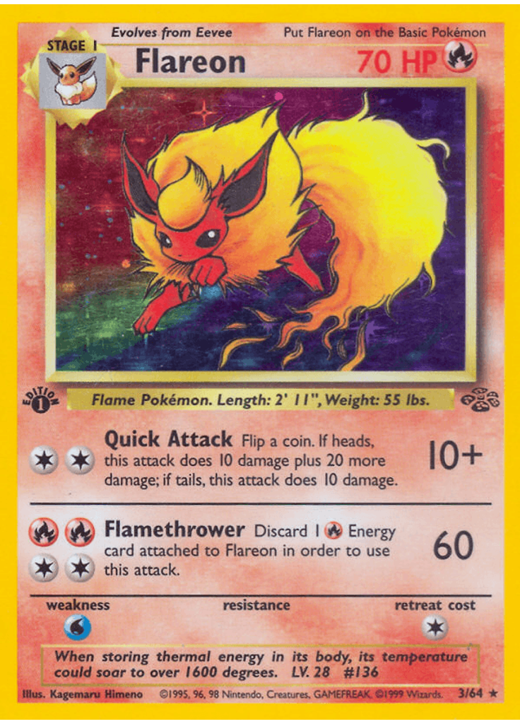Flareon (1st Edition Holofoil)