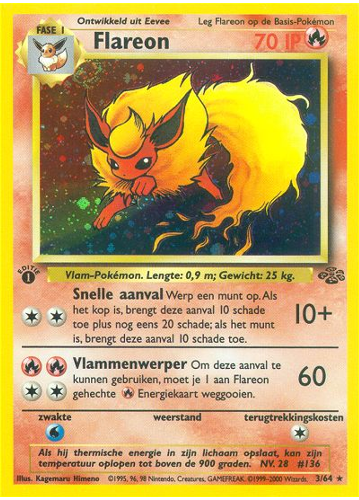 Flareon (1st Edition Holofoil)