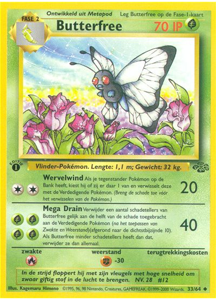 Butterfree (1st Edition)