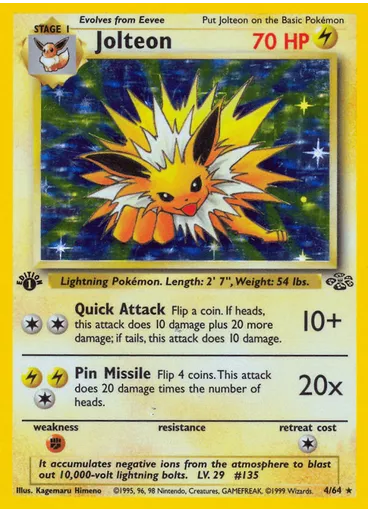 Jolteon (1st Edition Holofoil)