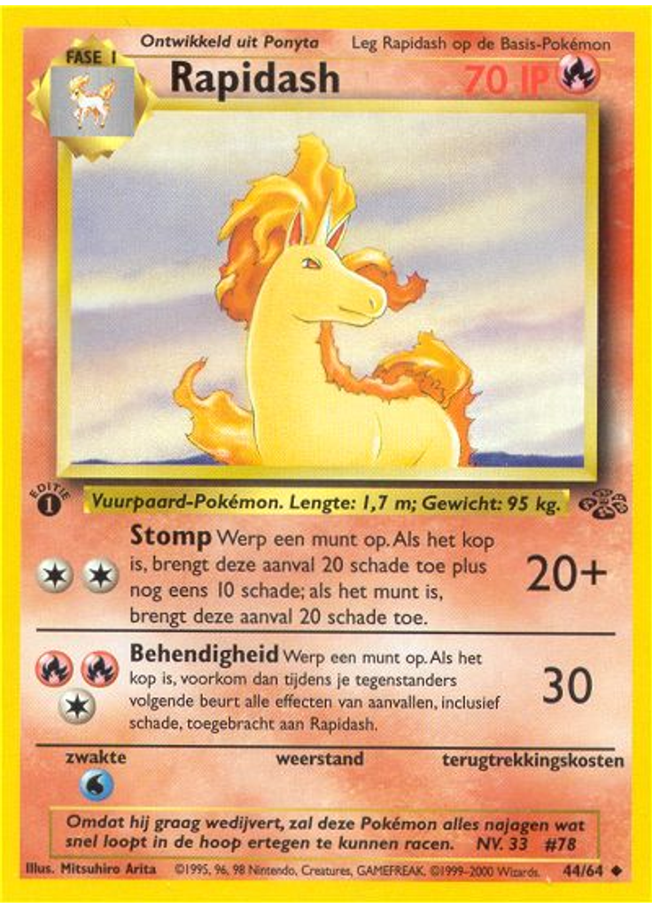Rapidash (1st Edition)