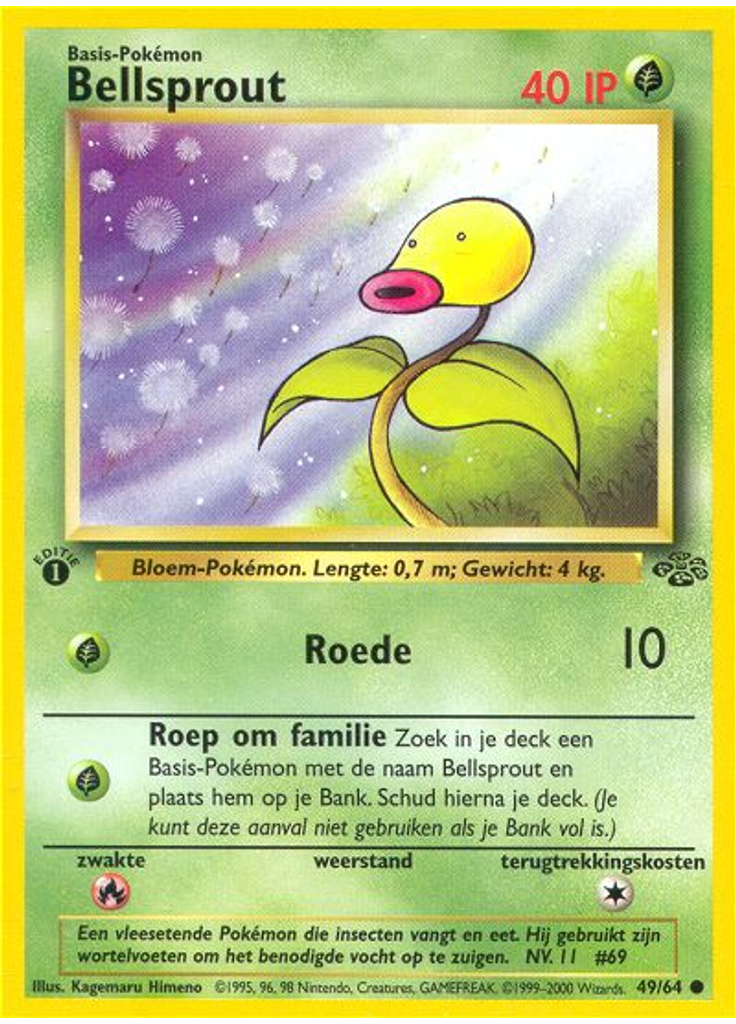 Bellsprout (1st Edition)
