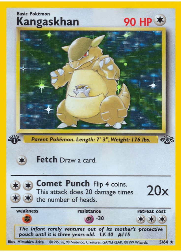 Kangaskhan (1st Edition Holofoil)