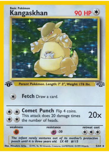 Kangaskhan (1st Edition Holofoil)