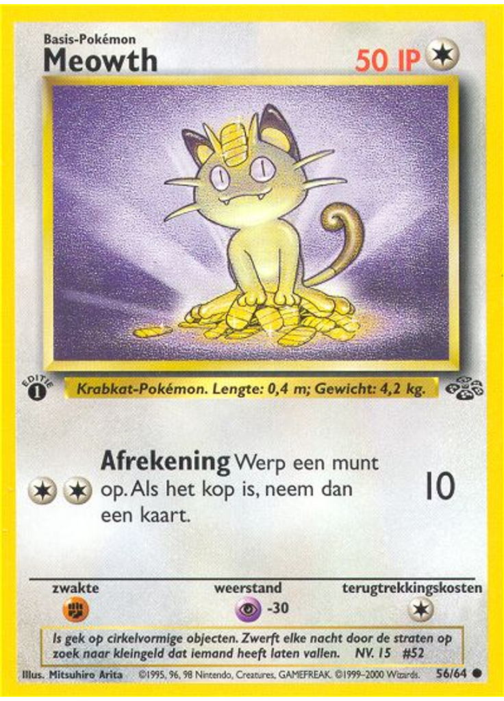 Meowth (1st Edition)