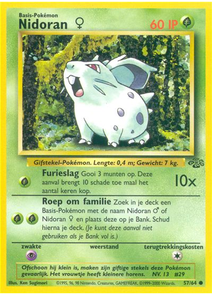 Nidoran♀ (1st Edition)