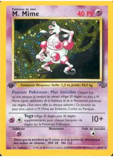 M. Mime (1st Edition Holofoil)