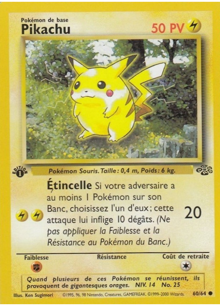 Pikachu (1St Edition)