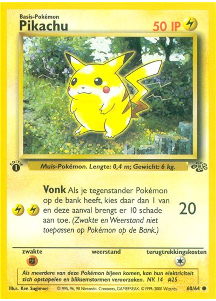 Pikachu (1st Edition)