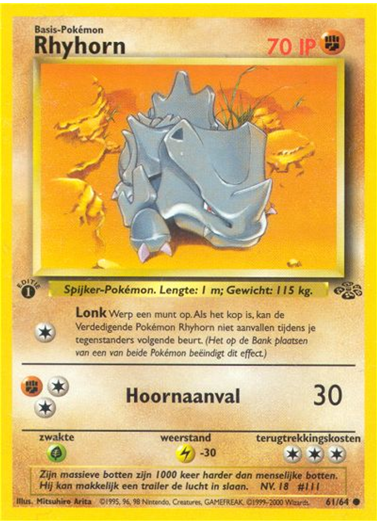 Rhyhorn (1st Edition)
