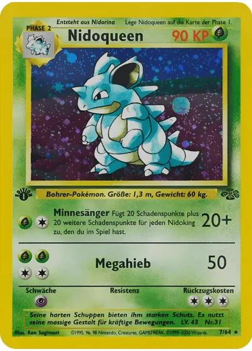 Nidoqueen (1st Edition Holofoil)