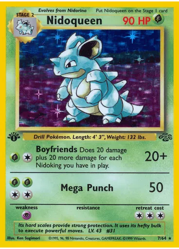 Nidoqueen (1st Edition Holofoil)