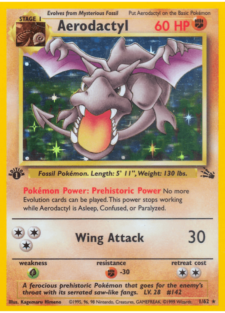 Aerodactyl (1st Edition Holofoil)