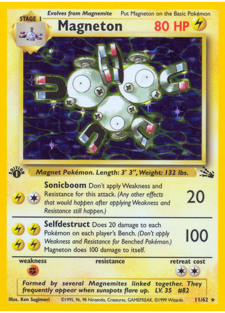 Magneton (1st Edition Holofoil)