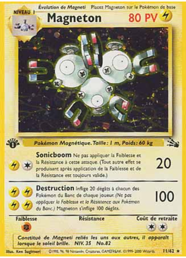 Magneton (1st Edition Holofoil)