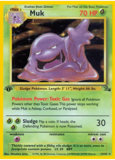 Muk (1st Edition Holofoil)