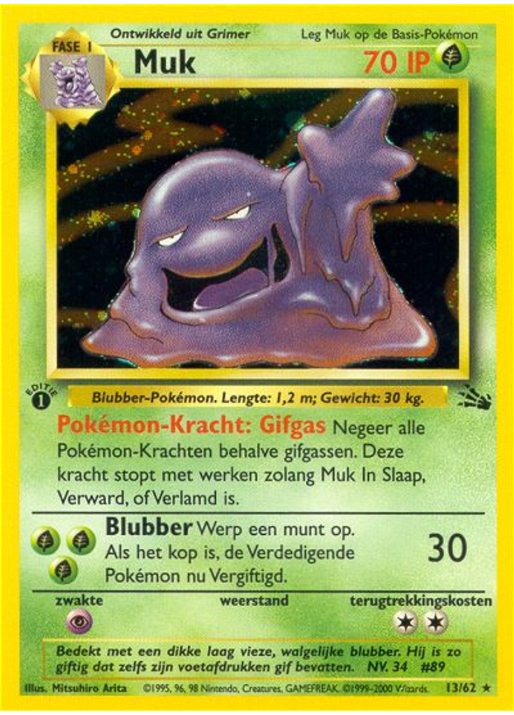 Muk (1st Edition Holofoil)