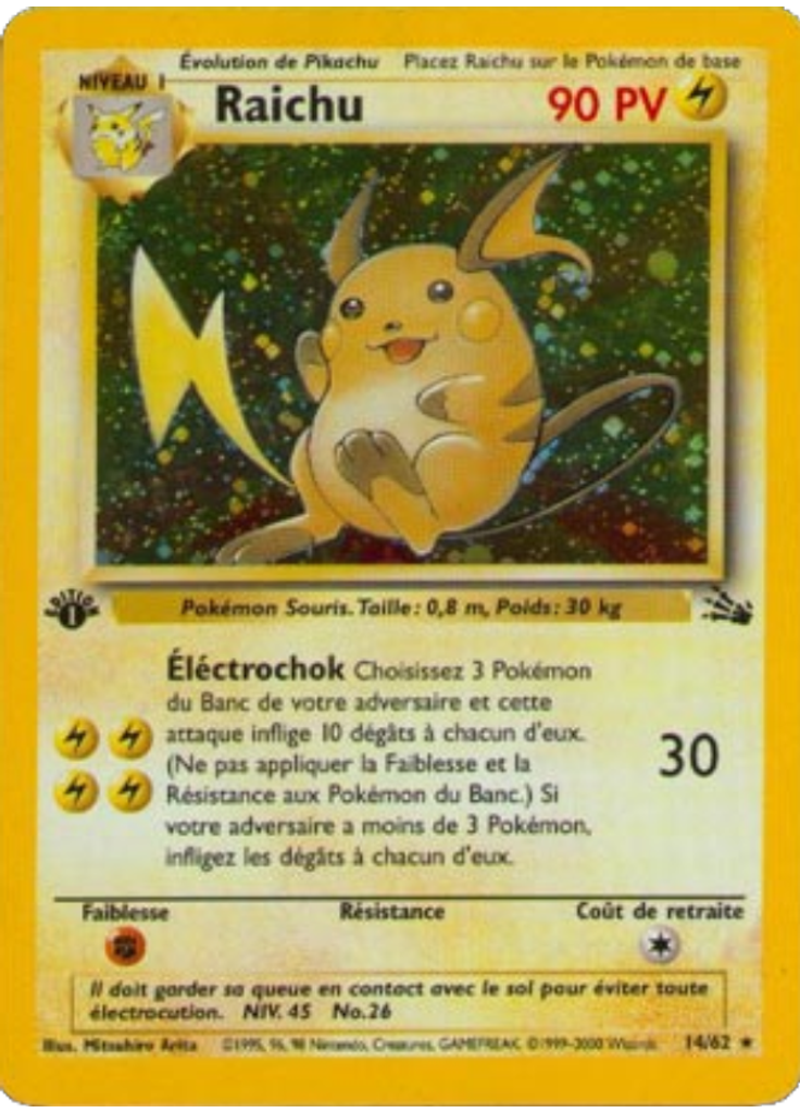 Raichu (1st Edition Holofoil)