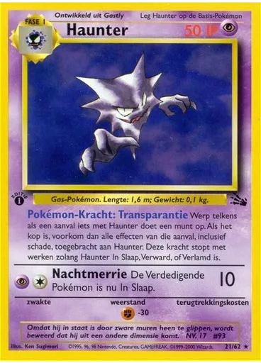 Haunter — Fossiel
