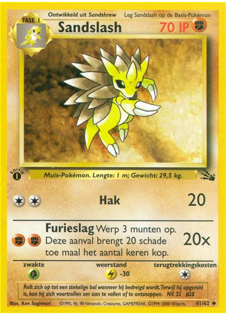 Sandslash (1st Edition)