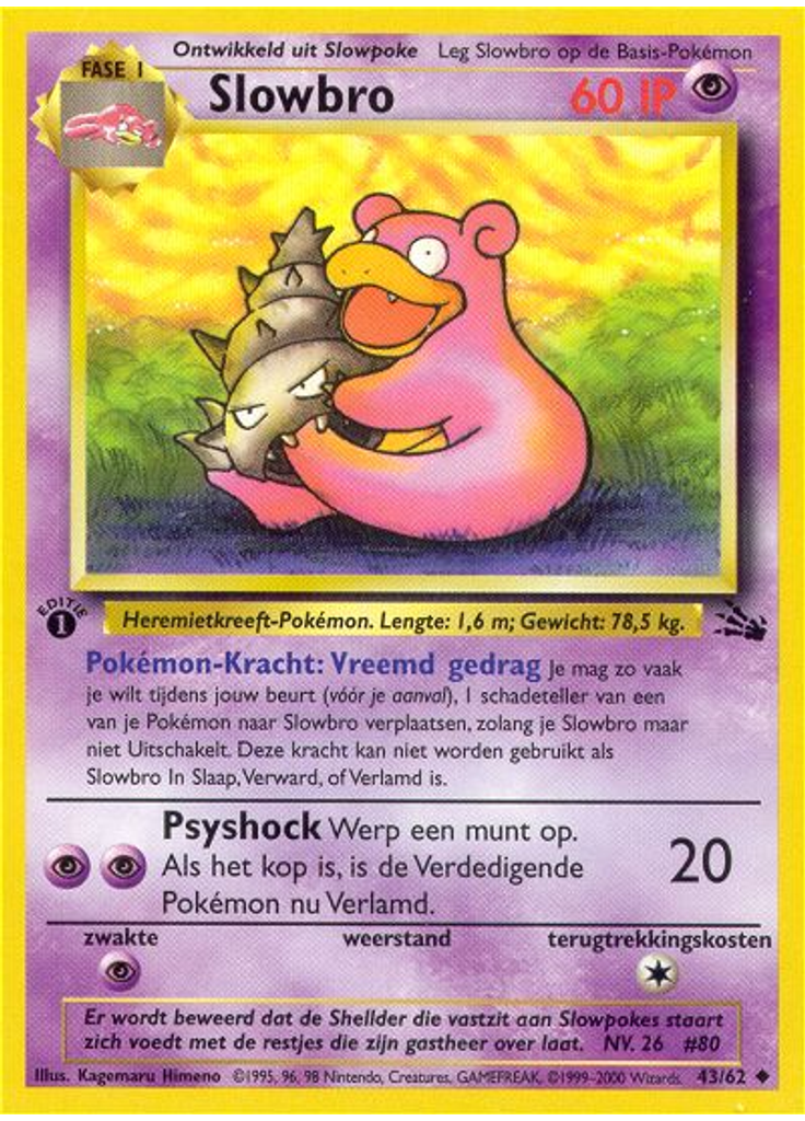Slowbro (1st Edition)