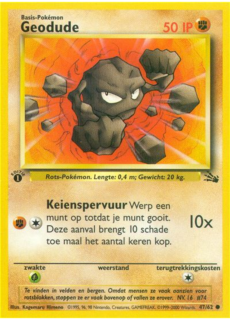 Geodude (1st Edition)