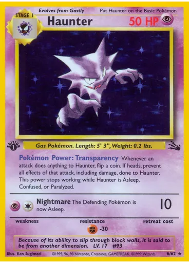 Haunter (1st Edition Holofoil)