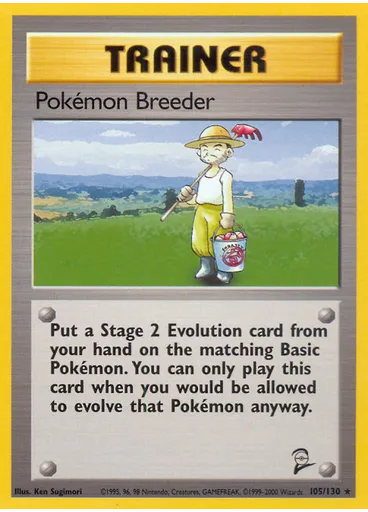 Pokémon Breeder — Base Set 2