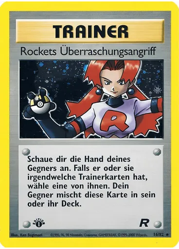 Rockets Überraschungsangriff