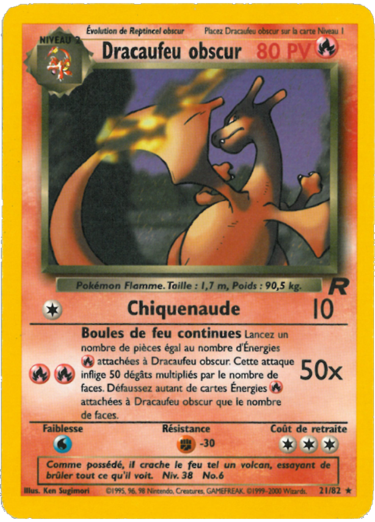 Dracaufeu obscur (1st Edition)